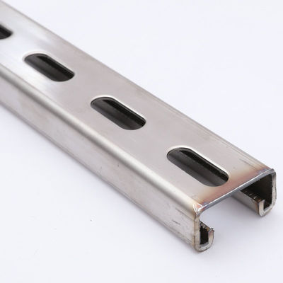Long Lasting Galvanized C Shaped Metal Strut Channel 1-3mm Thickness
