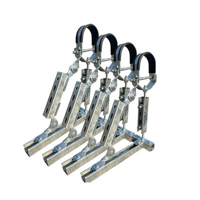 Highly Resistant  Bolted Seismic Brackets In Stainless Steel ISO9001 Certified