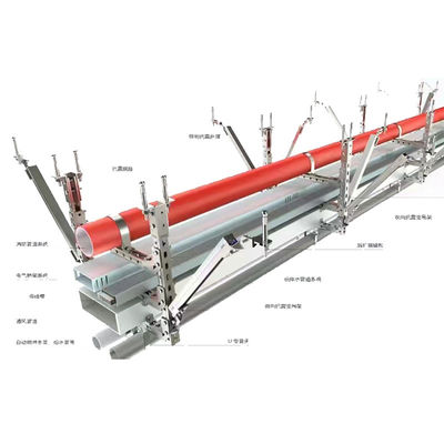 Seismic Bracket For Piping System With Up To 10000 Lbs Load Capacity Seismic Pipe Supports