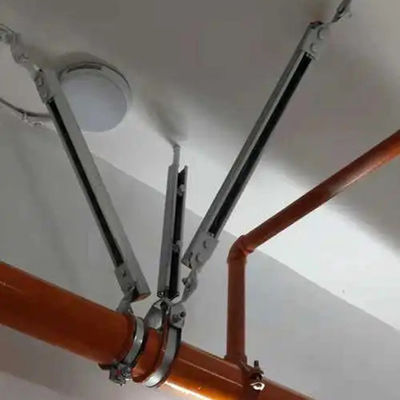 Earthquake Proof Steel Seismic Bracing System With Rustproof Polished Finish