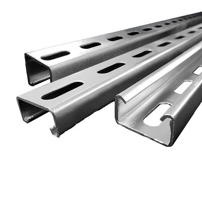 C Shaped Ss Slotted Channel With Heat Resistance And Polished Finish Ss Strut