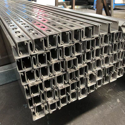 Heat Resistance Stainless Steel Strut Channel With Excellent Flexibility And Rust Resistance