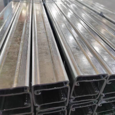 Lightweight Yet Strong Stainless Steel Unistrut Channel / Flexible Stainless Steel C Channel Supports
