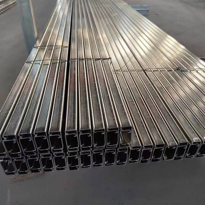 Rust Proof 2M 304 Stainless Steel Strut Channel  Polished Surface For Construction