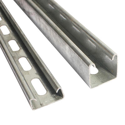 Anodized chống ăn mòn nhôm Unistrut kênh Slotted C kênh
