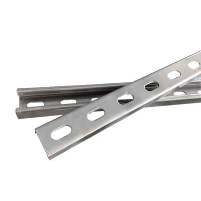 ISO9001 آلومینیوم آنودیز شده C Channel Weather And Corrosion Resistant Unistrut آلومینیوم