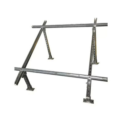 Flexible Rustproof Stainless Steel  Ground Mounted For Rooftop Solar Panel Installation