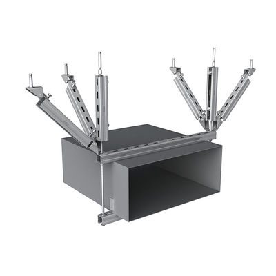 Piping Systems 4 Way Seismic Bracing Resisting Earthquakes -40°F To 300°F