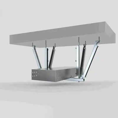 Polished Stainless Steel Seismic Pipe Hangers For Both Indoor And Outdoor Structures