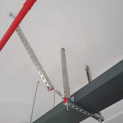 Customizable Anodized Aluminum Seismic Brace For Pipe Protection