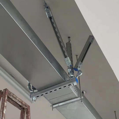 Duct Seismic Bracing Anodized  Aluminum Alloy Building Seismic Bracket