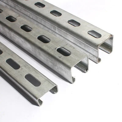 C Shaped Steel Hot Dipped Galvanized Strut For Fire Resistance