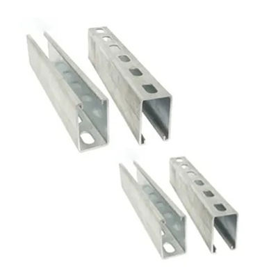 Easy Install Corrosion Resistant Flexible Stainless Steel Strut Channel C Shaped Seismic Brackets