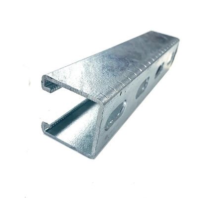 Corrosion Resistant Galvanized Strut C Shaped Grade Q195-Q345 Steel For Construction