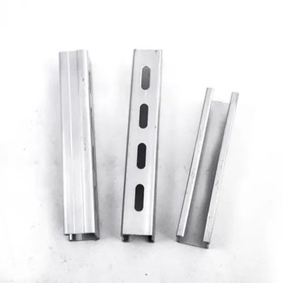 100% Tested Galvanized Steel Unistrut Q195-Q345 C Shaped Steel For Construction