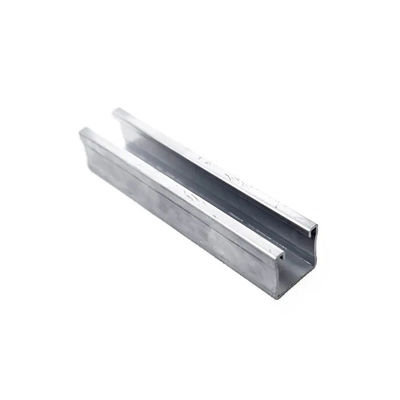 1.5mm-3.0mm Customizable Galvanized Slotted Channel Bars ASTM GB JIS