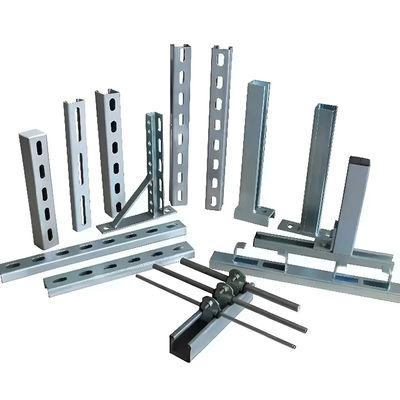 Strength Lightweight Anodized Unistrut Aluminium Channel Corrosion Resistant 1-3mm C Shape