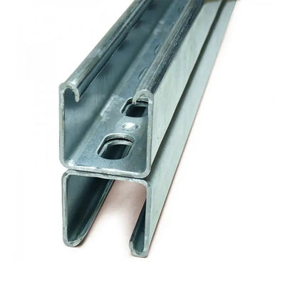 Lightweight Anodized Aluminum Unistrut Channel C Shaped Steel For Unwavering Durability